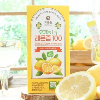 [프롬들] 유기농 리얼 레몬즙 100%