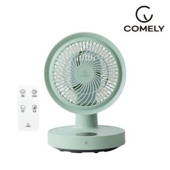 [코멜리] 무선 6인치 리모컨 탁상용 데스크팬 선풍기 CYF-T07D