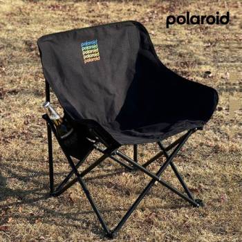 [폴라로이드] 모망 로우 캠핑체어 (블랙.화이트) 1+1