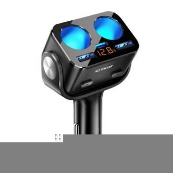 [오토코스] 차량용 고속 충전기 QC 4.0 시거잭 C타입 5포트 90W (Y34TC/12V/24V겸용)