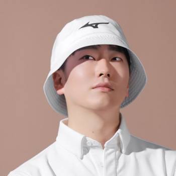 미즈노 RB 골프 버킷햇 벙거지 방수 경량 사이즈조절 모자