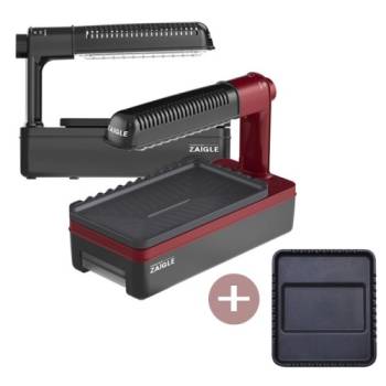 [ZAIGLE] 자이글 파티 프리미엄 적외선그릴 (기본그릴2종+와이드볶음팬) ZG-K2011