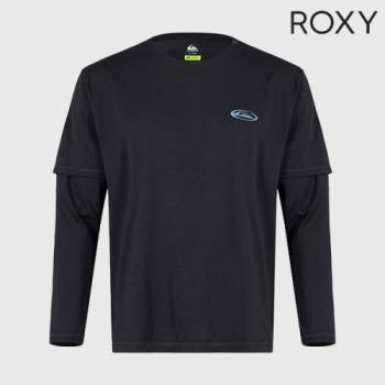 [퀵실버] 네이쳐 매직 레이어드 긴팔 래쉬가드 BLK (사이즈 택1)