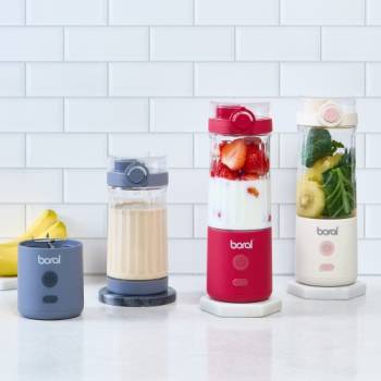 1+1 [보랄] 쉐이크 무빙 무선 블랜더 BR-600BL