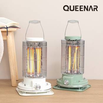 한정수량 [퀸나] 마이코지 전기히터 QNH-1000W (카키/화이트) 택1