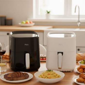 [미라스] 디지털 에어프라이어 3.5L MS-320AF 화이트/블랙 택1