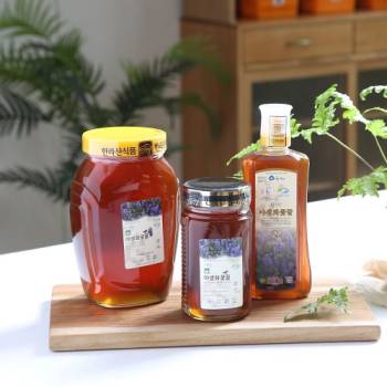 [제주하우스]  제주 천연 벌꿀 야생화 꽃꿀 건강차,간식,요리용 1kg,2.4kg 택1