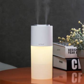 [카프] 휴대용 무선 무드등 듀얼 가습기 400ml KF-HM02