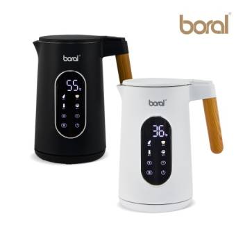 [보랄] BIG LCD 디지털 이중 통스텐 전기주전자 1.7L BR-701D
