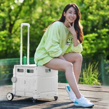 [슈미트] 프리미엄 이지드로 폴딩카트 90L  SMT-2320