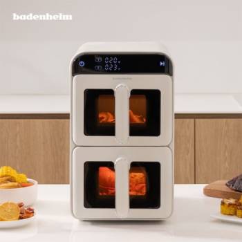 [Badenheim] 바덴하임 듀얼 셰프 에어프라이어(5.5L+5.5L) KOR-DAF2509W