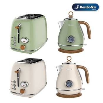 [벤소닉] 전기포트+토스터기 세트 구성 색상 택1  BKT-SET