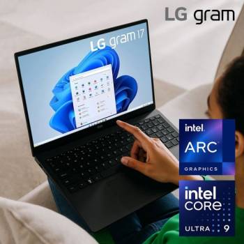 터치스크린 장착★ LG그램17 코어 울트라9(15세대) 램 32G SSD 2TB 윈도우11 탑재 Copilot+PC