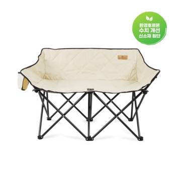 [모아캠핑] 2인용 접이식 더블벤치체어 MCC-2MA