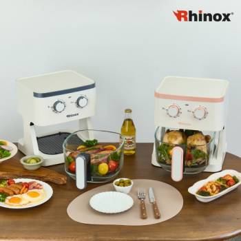 [라이녹스] 글라스 에어프라이어 4.3L