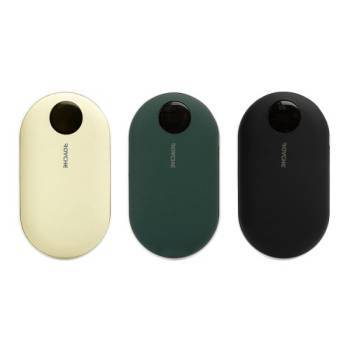 [로이체] C타입 충전식 양면발열 온도표시기능 손난로 핸드워머 보조배터리 HW-04