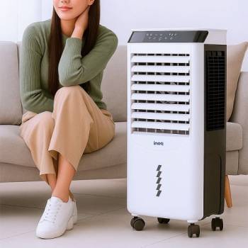 [이노크아든] 업소용 공업용 40L 대용량 3면파워 리모컨 냉풍기 IA-LF200