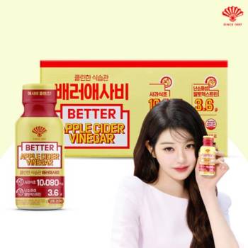 [동화약품] 베러 배러애사비 120g x 10입 (케이스)