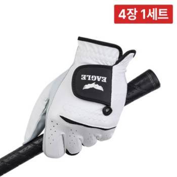 [4장 1세트] 이글 프리미엄 반양피 골프장갑