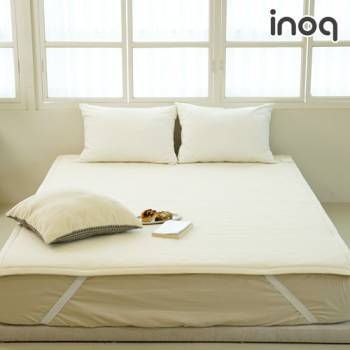 [이노크아든] EMF 오가닉 순면 패딩 카본 탄소매트 베이지_슈퍼싱글