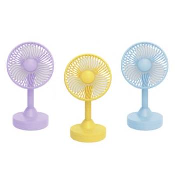 [엑스트라] BLDC모터 블루스톰 F17 무선 미니데스크 파스텔 선풍기 (4단풍속조절)